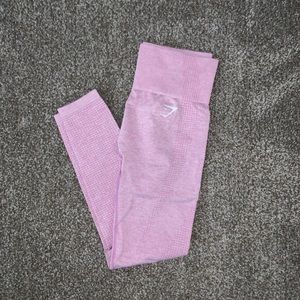 Gymshark Vital Seamless Leggings in Pink Marl